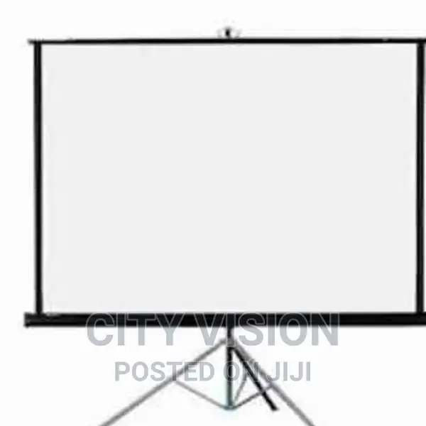 Projector Screen Available With Tripod Stand