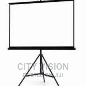 Projector Screen With Tripod Stand 240×240 Cm