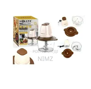 Sokany Food Chopper Grinder for Meat,Vegetables,Fruits and N