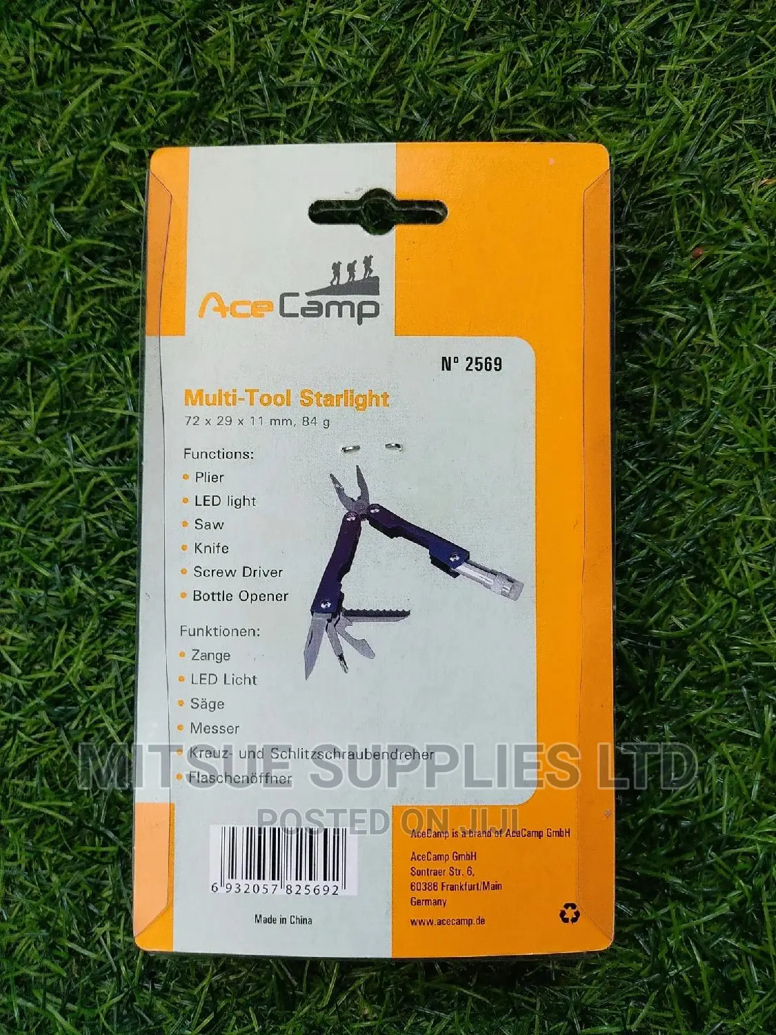 Ace Camp Multi- Tool Starlight for Campers