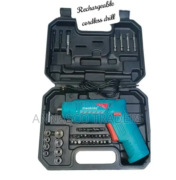 CORDLESS DRILL Screwdriver Set With 32 Bits