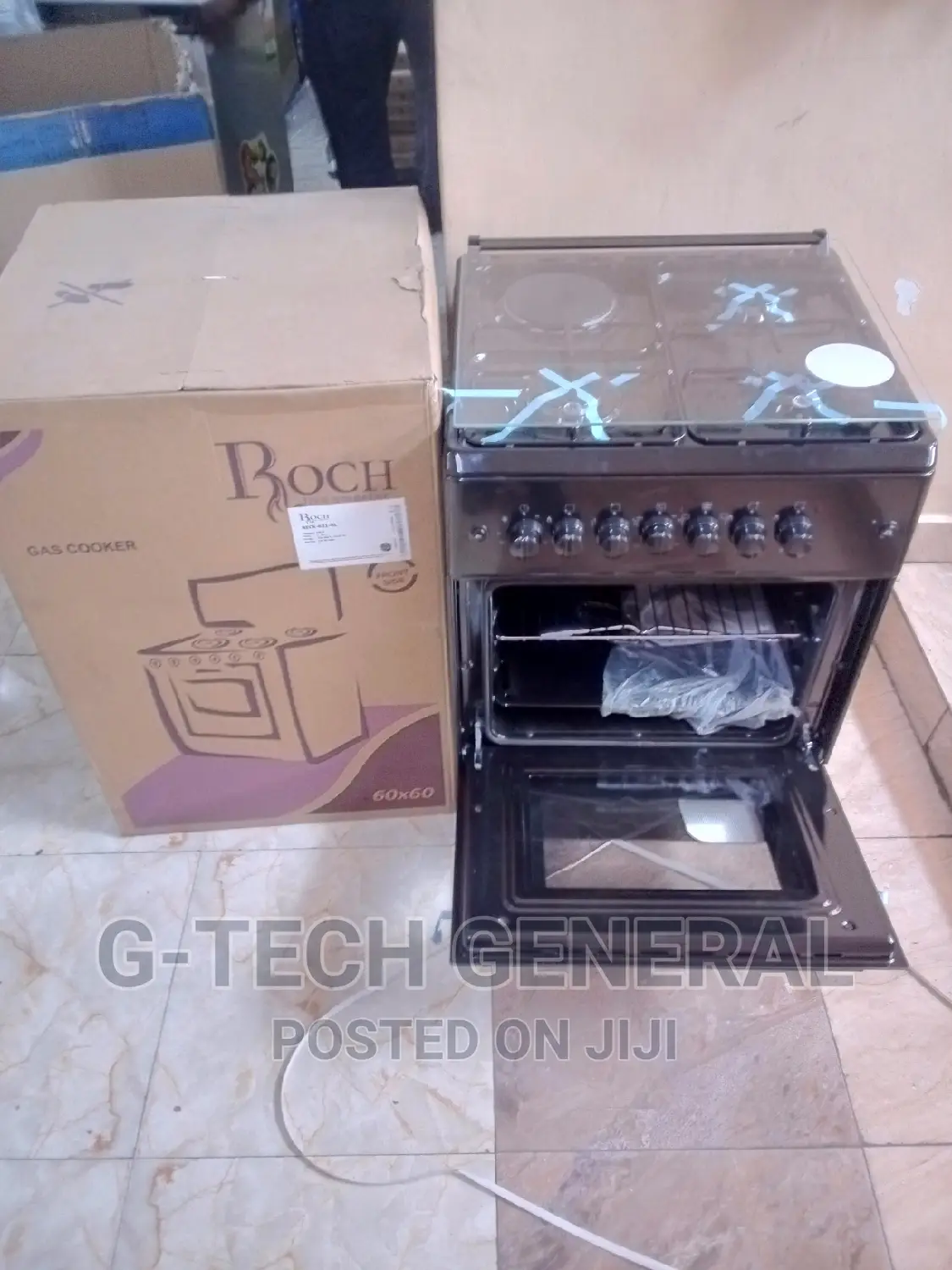 Roch 3+1 60*60 Auto Ignition Free Standing Cooker
