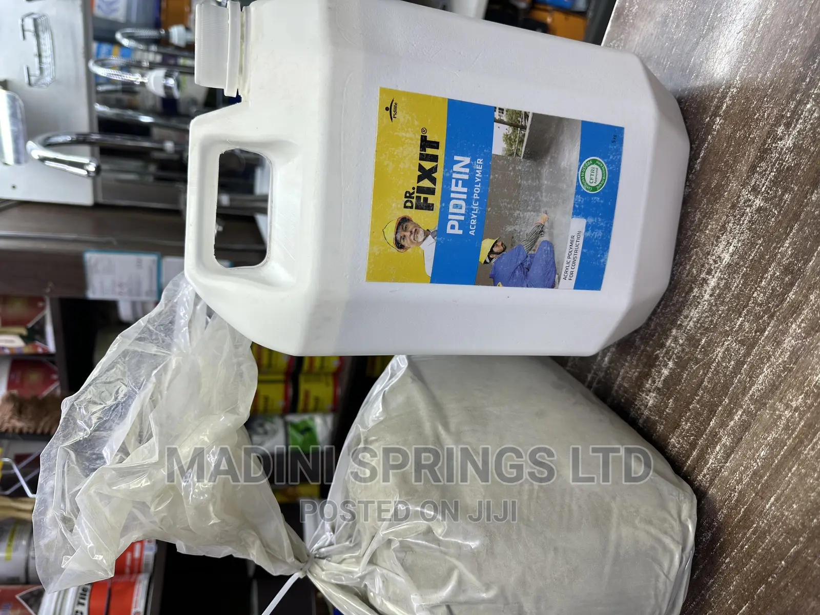112 Pidifin Acrylic Cementious Waterproofing Rubber