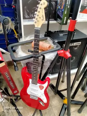 Pure Red Solo Guitar
