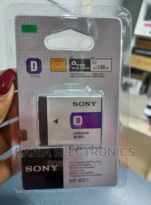 Sony NP- BD1 Battery for Cyber Shot Cameras