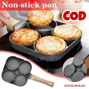 4 4 Hole Non Stick Pan