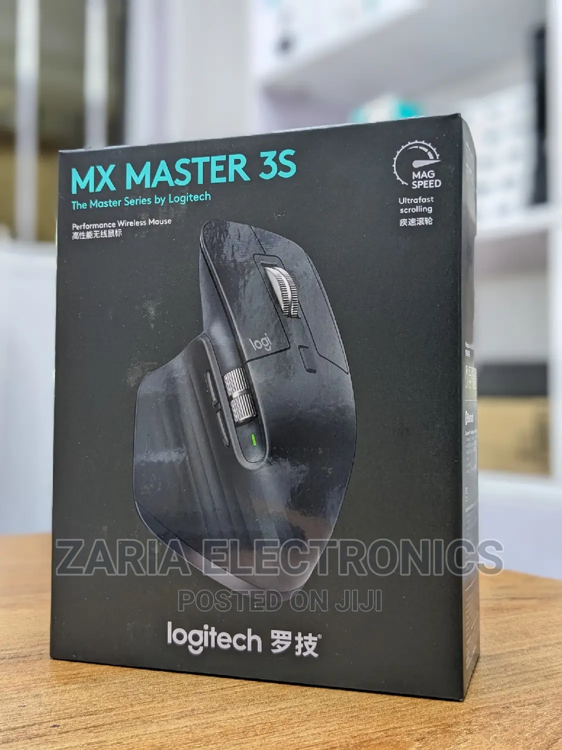 Logitech MX Master 3s,Wireless Mouse