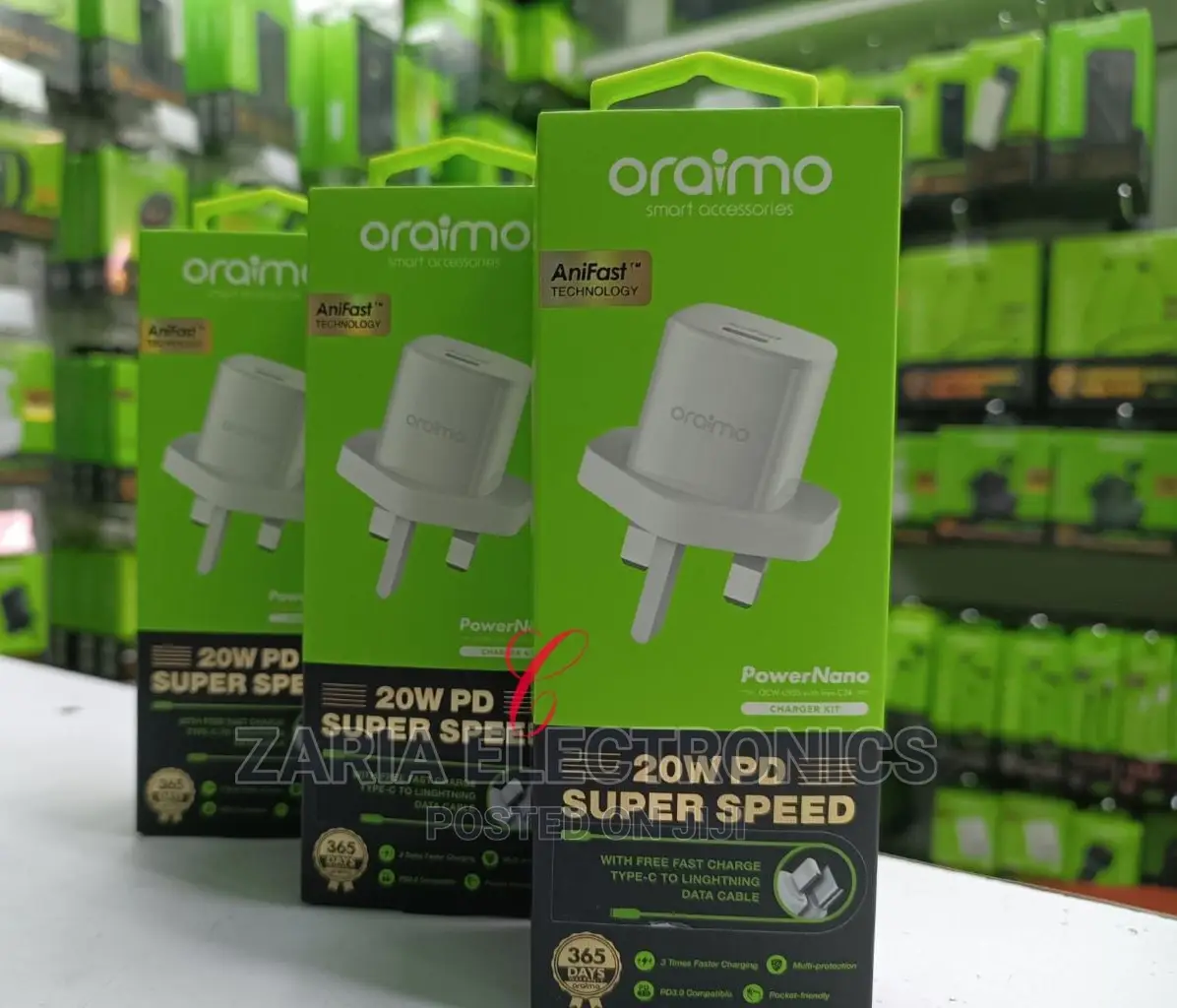 Oraimo Powerhub Extension Cube 6in 1