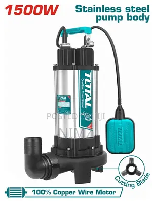 TOTAL TWP7150026 Sewage Submersible Pump