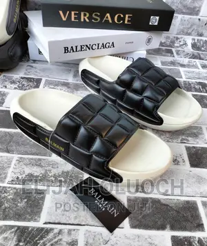 Balmain Paris Slides