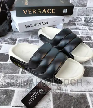 Balmain Paris Slides