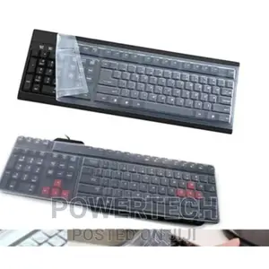 Universal Waterproof Anti-Dust Silicone Keyboard Protector