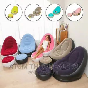 Inflatable Deluxe Lounge / Inflatable Seat (2pcs Sets)