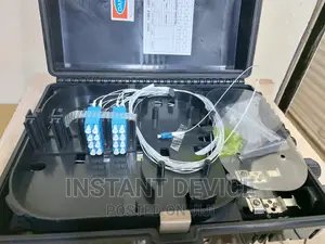 16 Slot FAT Loaded With 1x16 LC/UPC Splitter Adapters