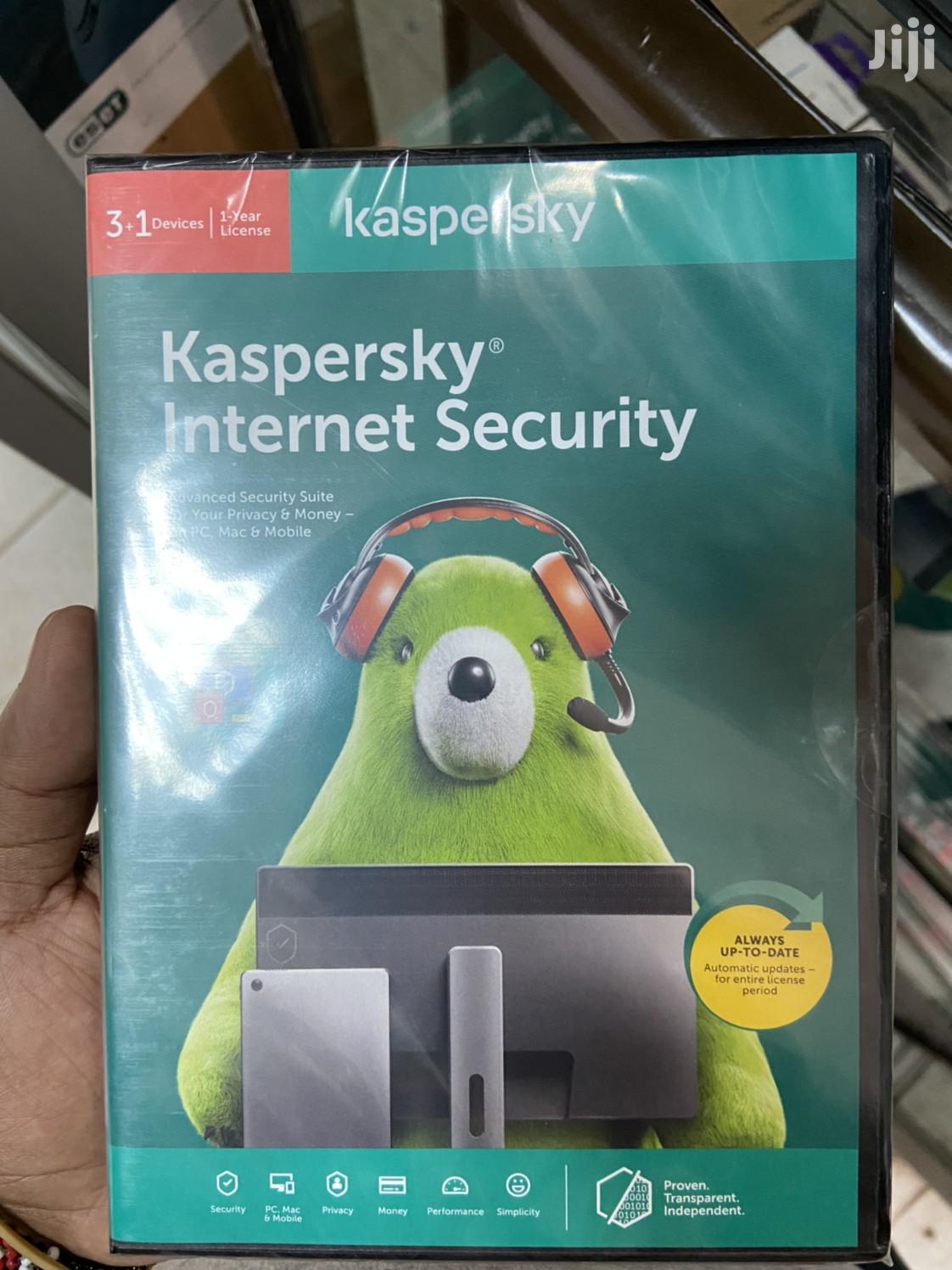 Kaspersky Internet Security 3 + 1 Devices 1 Year License
