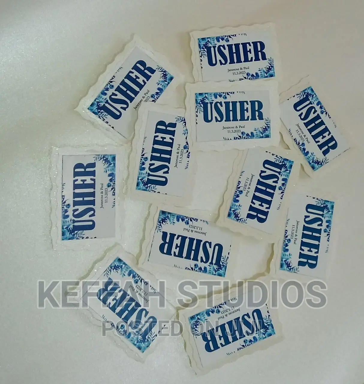 Branded Envelopes, Water Labels and Tags