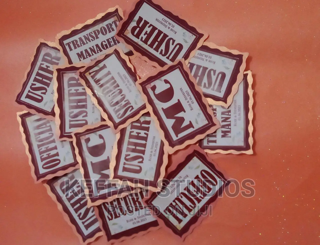 Branded Envelopes, Water Labels and Tags