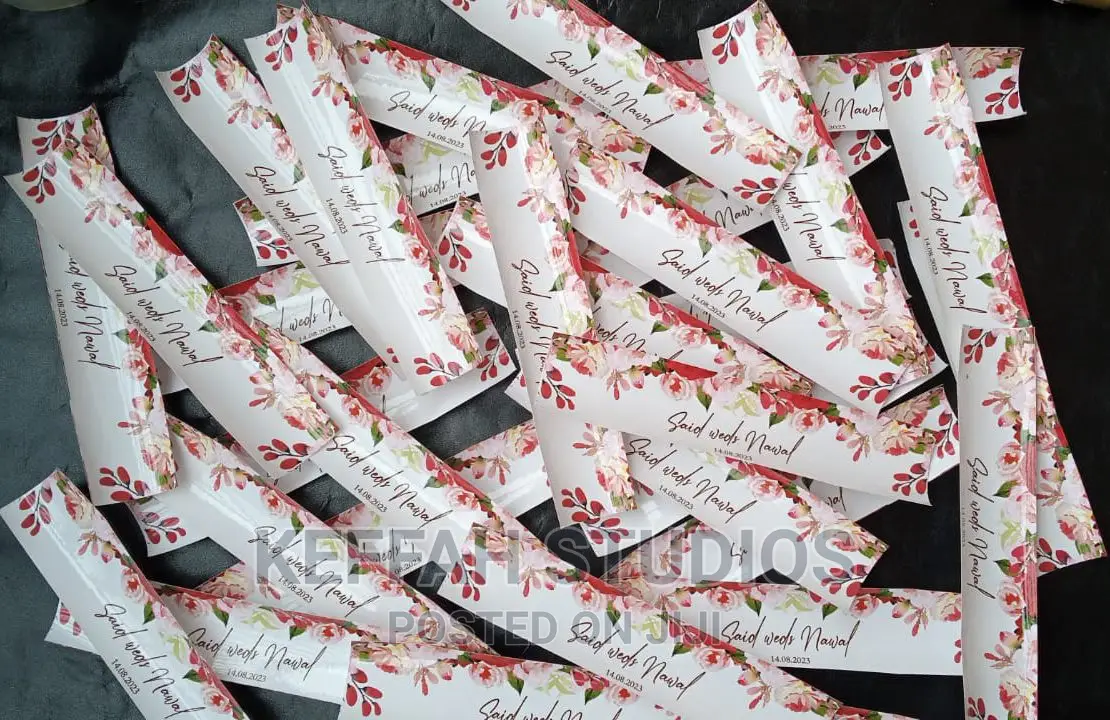 Branded Envelopes, Water Labels and Tags