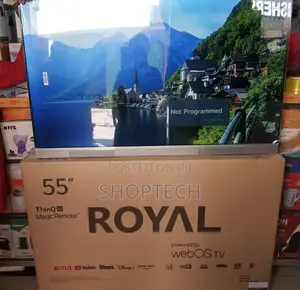 *Royal 55" Smart Webos With Attached Soundbar