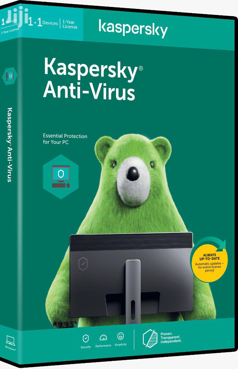 Kaspersky Antivirus 1 + 1 Devices 1 Year License