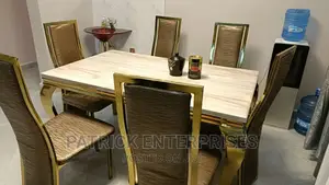 Imported Morden Marble Dinning Table 6 Seater