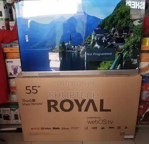 *Royal 55" Smart Webos With Attached Soundbar