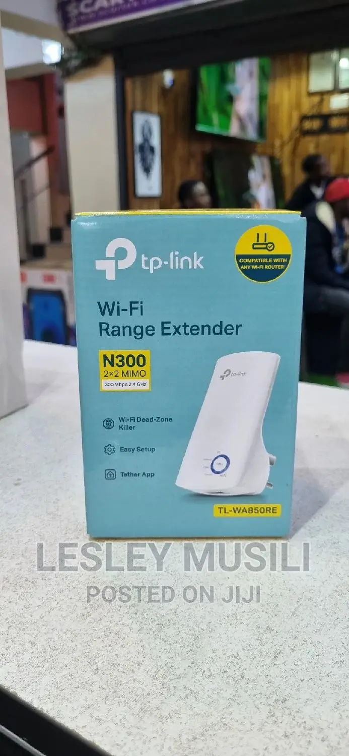 TP-LINK TL-WA850RE – 300mbps Wi-Fi Range Extender – UK PLUG
