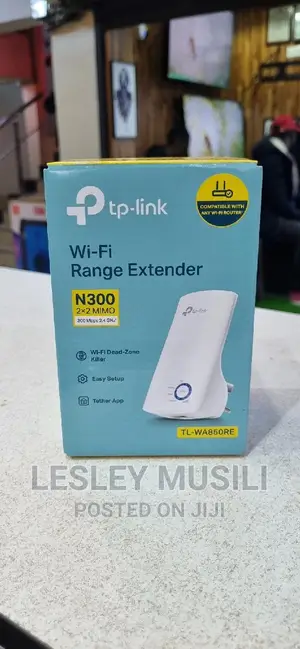 TP-LINK TL-WA850RE – 300mbps Wi-Fi Range Extender – UK PLUG