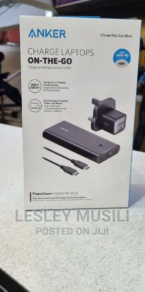 Anker Powercore+ 26800mah Pd 45w With 60w Pd Charger,