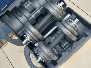20kg Adjustable Cast Iron Dumbbells 20kg