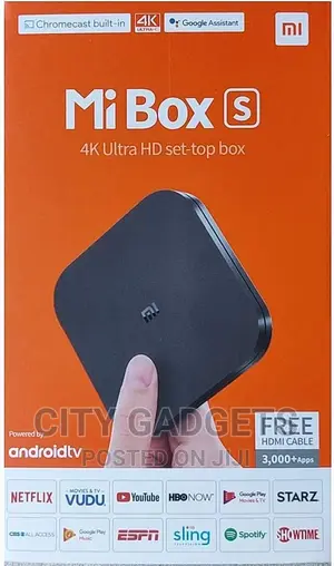 Xiaomi Mi Box S HDR Android TV With DBA Streaming