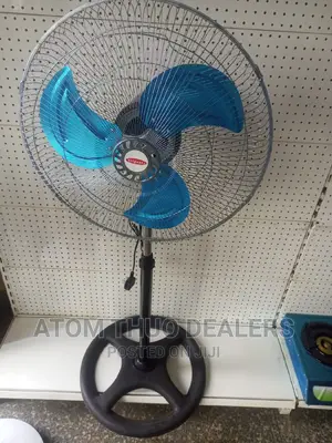  Veigapro Standing Fan 18" Steel Blades Round Base ,