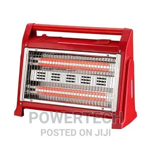 Luxgen Quartz Room Heater With 4 Rods 1600W With Fan