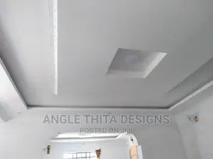 Perfect Gypsum Ceiling Done.