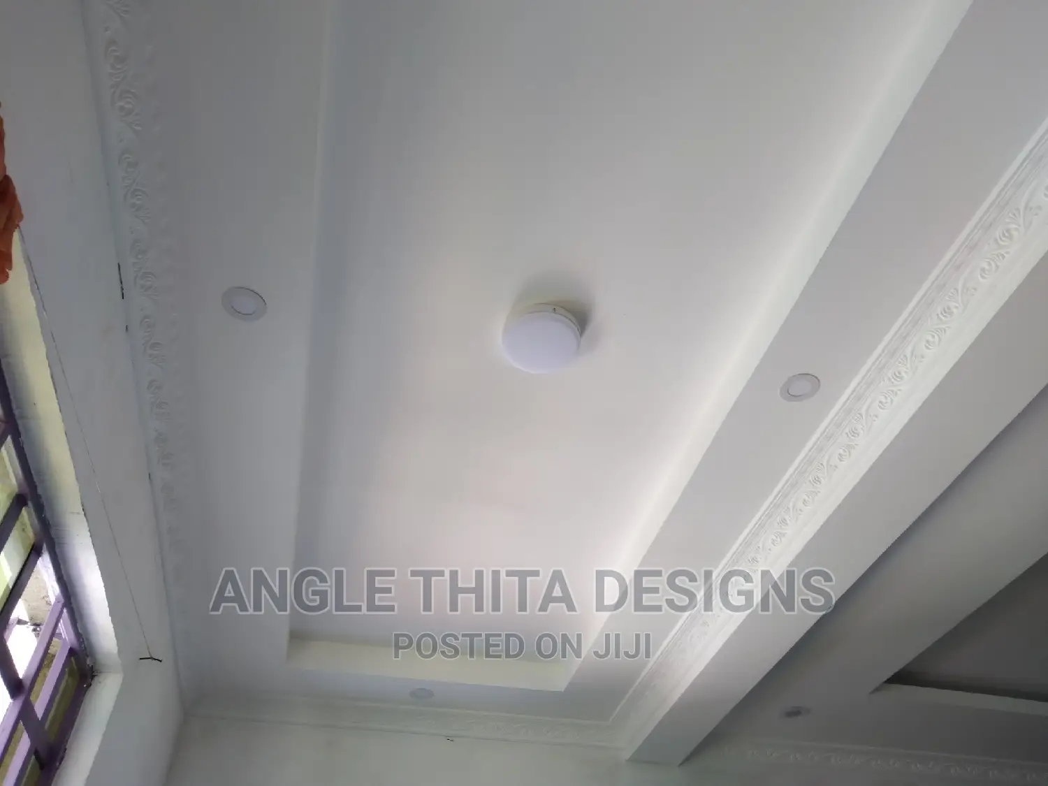 Perfect Gypsum Ceiling Done.
