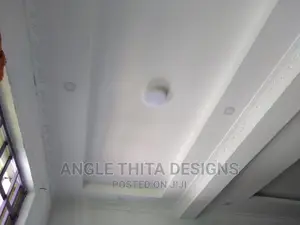 Perfect Gypsum Ceiling Done.