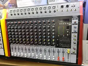 Max 12 Channel Powered Mixers