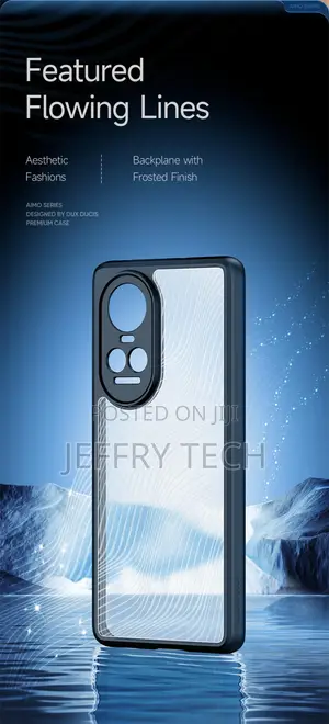 Shockproof Hard Case for OPPO Reno 10 10 Pro AIMO Matte Tran