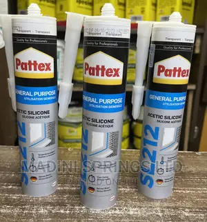 Pattex Sl-212 General Purpose- Antifungal Clear Silicone