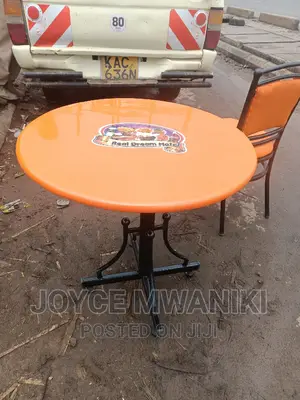 Restaurant Table With Marble Top