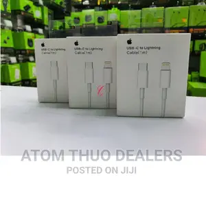 Apple USB C to Lightning Cables.