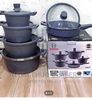 *_Bosch Cookware With Silicon Lid Cover .