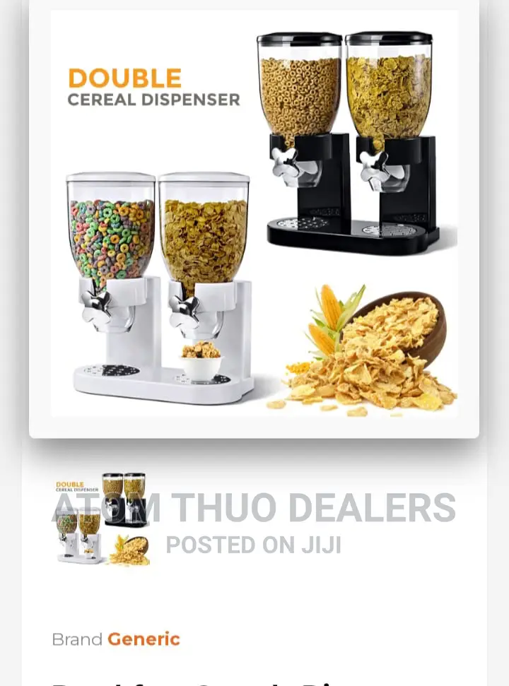 Double Cereal Dispenser / Cereal Dispenser