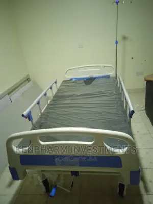 Single Crank Hospital Bed With Matress