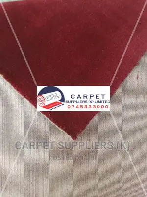 Red Wall to Wall Carpet