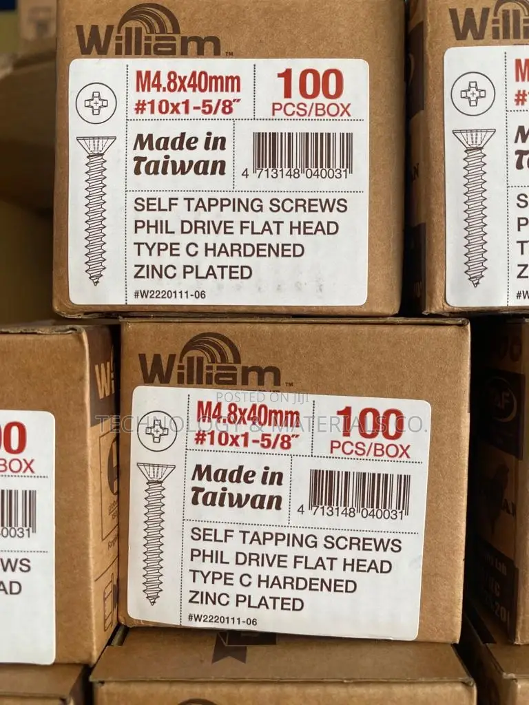 Self Tapping Wallplug Screws