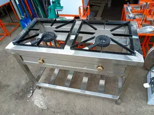 Stainless Steel Burner Uses Gas 2 Burner