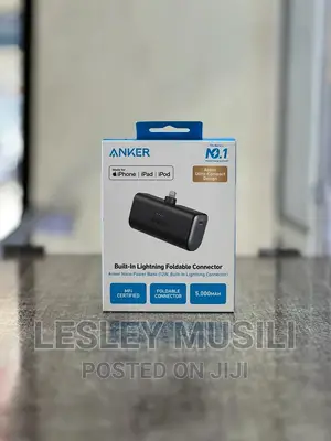 Anker Portable Charger With Built-in Lightning Connector