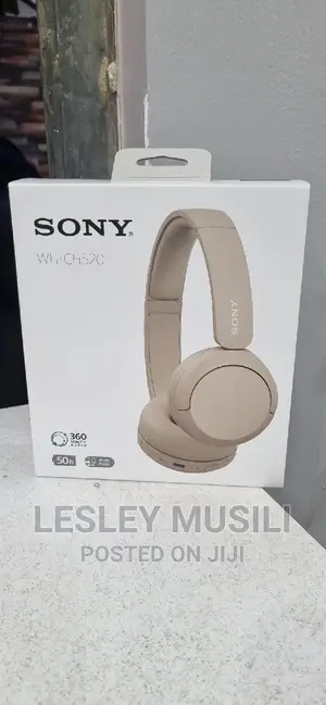 Wh-Ch520 Wireless Headphones With Microphone | Gold