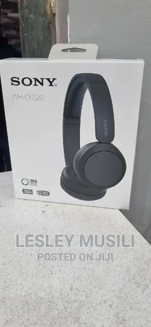 WH-CH520 Sony Wireless Headphones With Microphone | Black